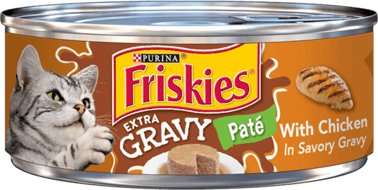 Friskies Extra Gravy Paté With Chicken In Savory Gravy